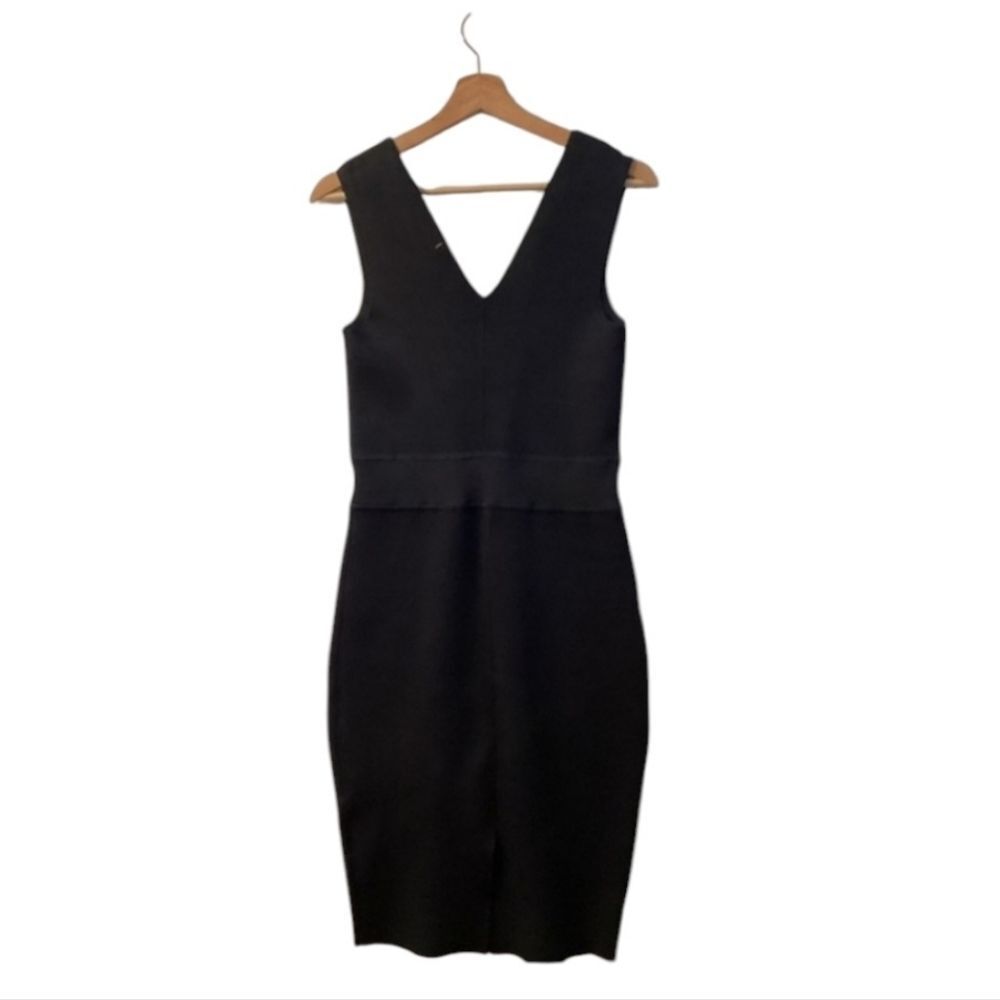 ALC / v neck bandage Bodycon midi sleeveless tank  dress small‎ knit